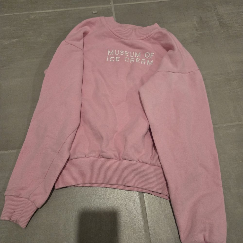 Icecream Museum Pink Crew Neck Sweater